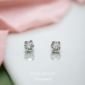 Обеци с диаманти SITELAGOLD 240229