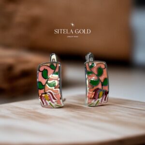 Сребърни обеци SITELAGOLD 251003