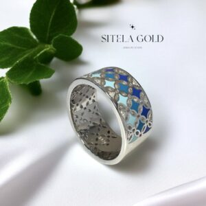 Сребърен пръстен SITELAGOLD 251005