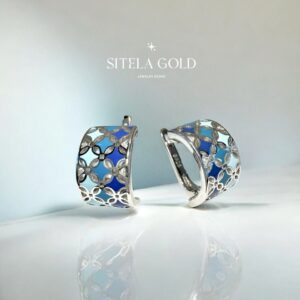 Сребърни обеци SITELAGOLD 251008