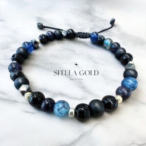 Мъжка гривна наниз SITELAGOLD 251009