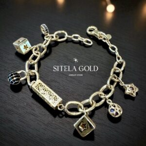 Златна гривна SITELAGOLD 251017